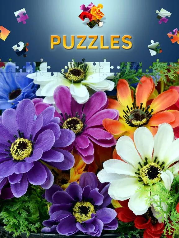 Изображение игры: Flowers Jigsaw Puzzles Premium