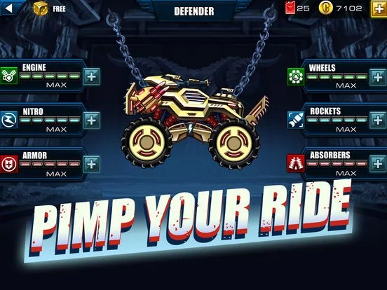 Изображение игры: Mad Truck Challenge