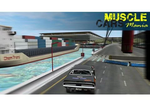 Изображение игры: Muscle Cars Racing Mania