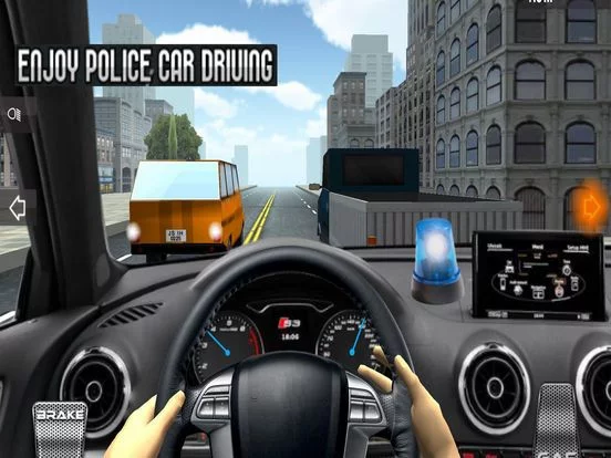 Изображение игры: Police Car Driving Master