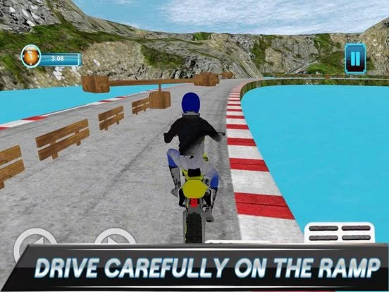 Изображение игры: Heavy Bike Stunts Racing