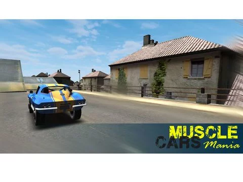 Изображение игры: Muscle Cars Racing Mania