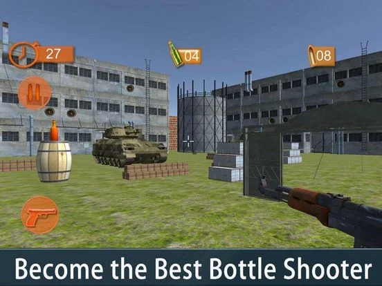 Изображение игры: New Bottle Shooter Ultimate