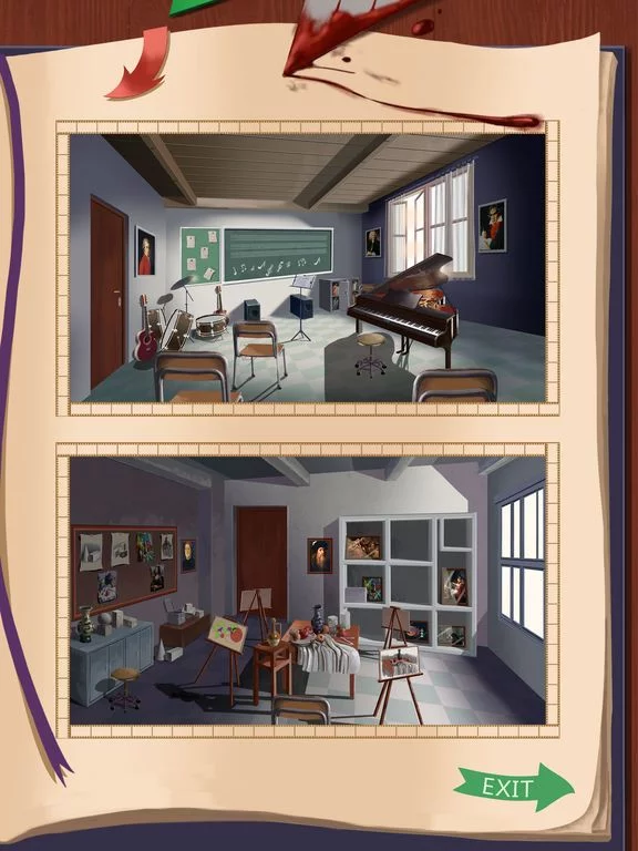 Изображение игры: Escape The Rooms:Horror High School Escape Games