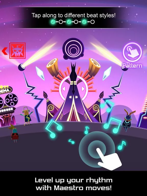 Изображение игры: Groove Planet - Rhythm Clicker