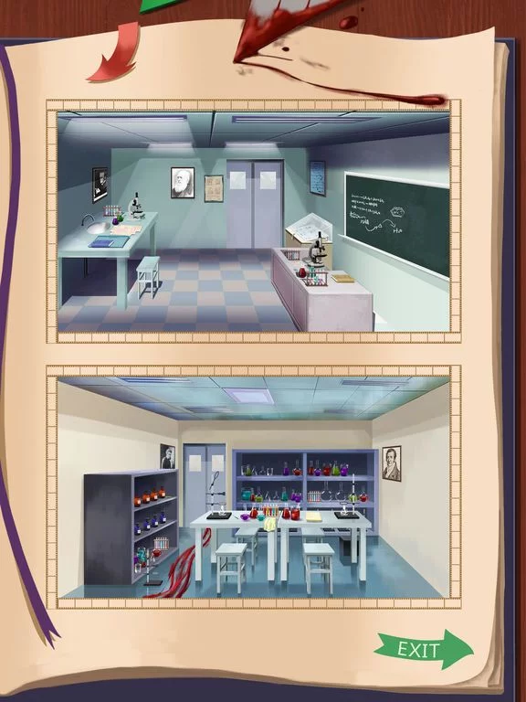 Изображение игры: Escape The Rooms:Horror High School Escape Games