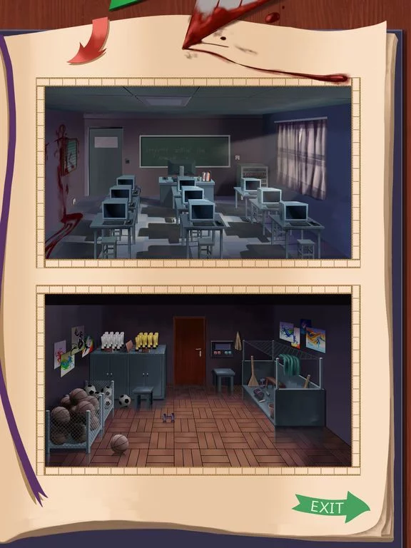 Изображение игры: Escape The Rooms:Horror High School Escape Games