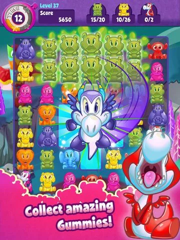 Изображение игры: Gummy Blast - Match 3 Puzzle Game Adventure