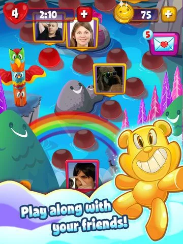 Изображение игры: Gummy Blast - Match 3 Puzzle Game Adventure
