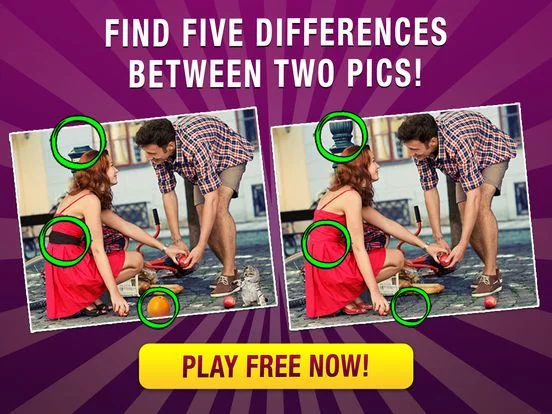 Изображение игры: 5 Differences ~ Spot the Hidden Objects!