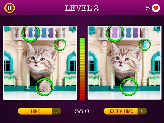 Изображение игры: 5 Differences ~ Spot the Hidden Objects!
