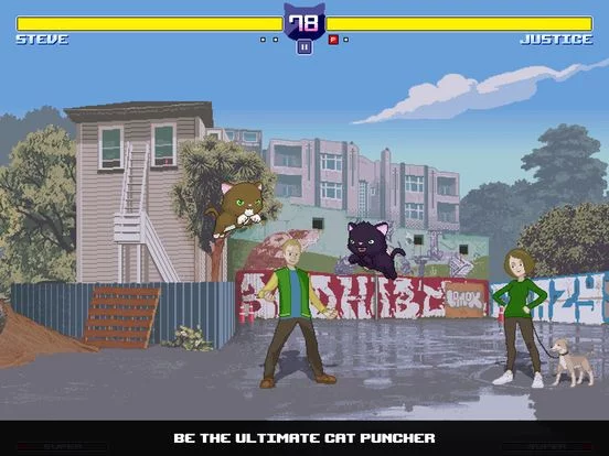 Изображение игры: Cat Puncher