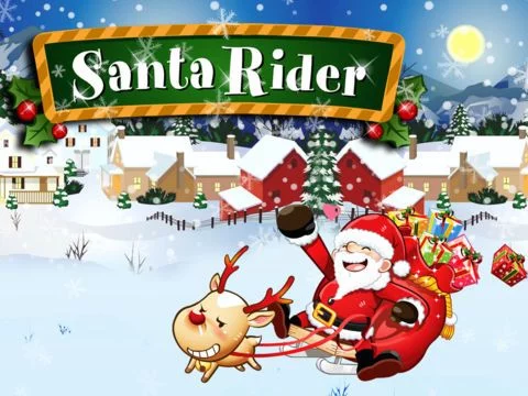 Изображение игры: Santa Rider