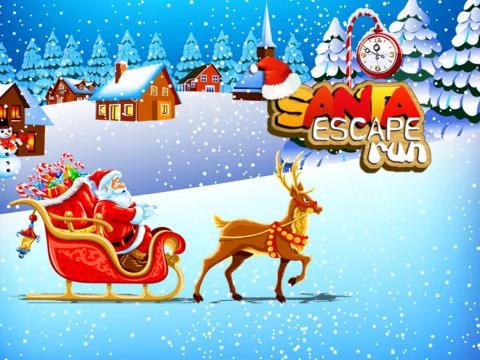 Изображение игры: Santa Escape Run - Help Clumsy Santa