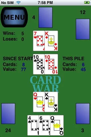 Изображение игры: 2 Card War