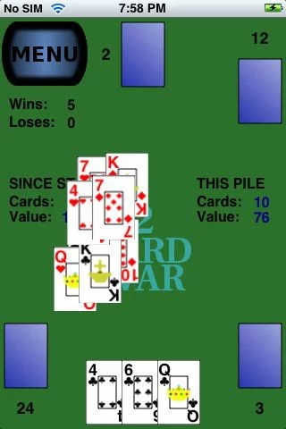Изображение игры: 2 Card War