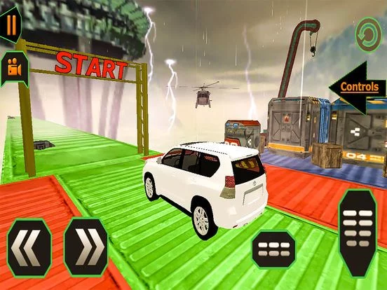 Изображение игры: Extreme Space Car Drive