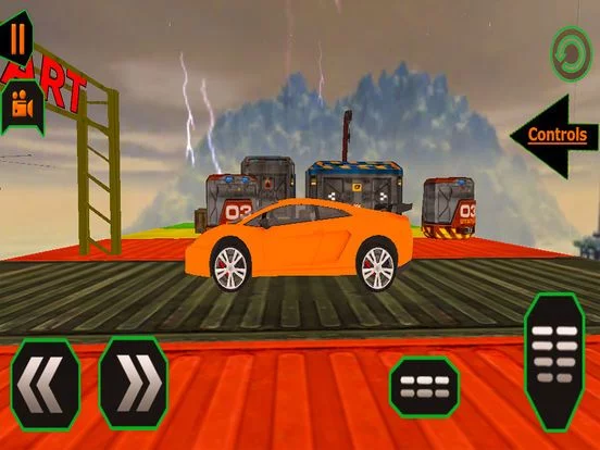 Изображение игры: Extreme Space Car Drive