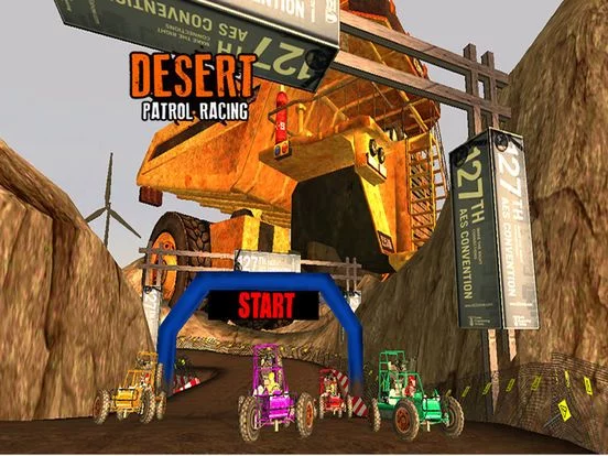 Изображение игры: Desert Patrol Racing