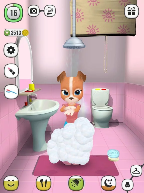 Изображение игры: My Talking Lady Dog