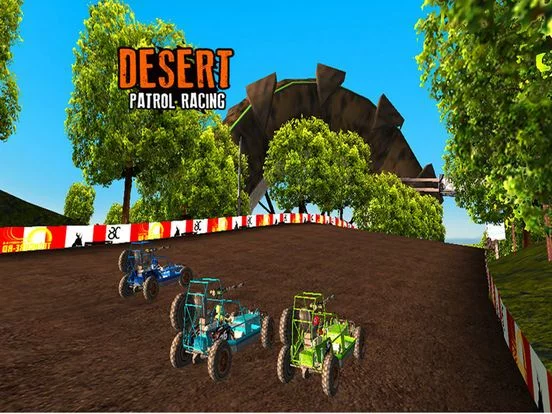 Изображение игры: Desert Patrol Racing