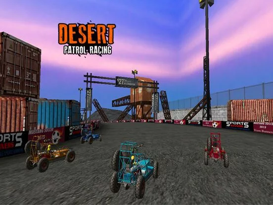 Изображение игры: Desert Patrol Racing