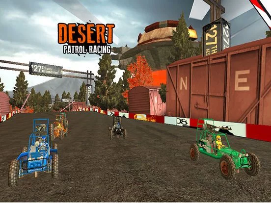 Изображение игры: Desert Patrol Racing