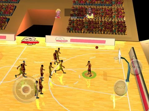 Изображение игры: 3D Basketball Champions Elite