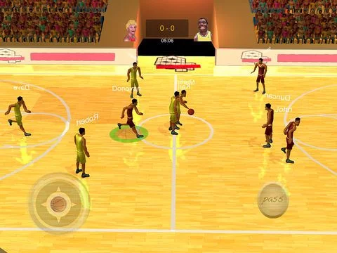 Изображение игры: 3D Basketball Champions Elite
