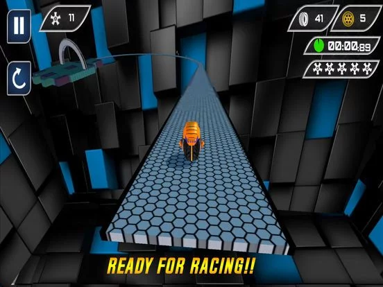 Изображение игры: Gyrowheel Trails 3D
