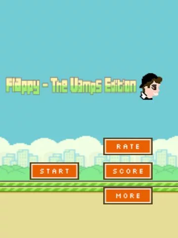 Изображение игры: Flappy - The Vamps edition