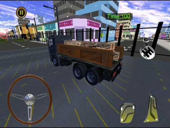 Изображение игры: Amazing Cargo Lorry Truck Driver - 3d Parking Game