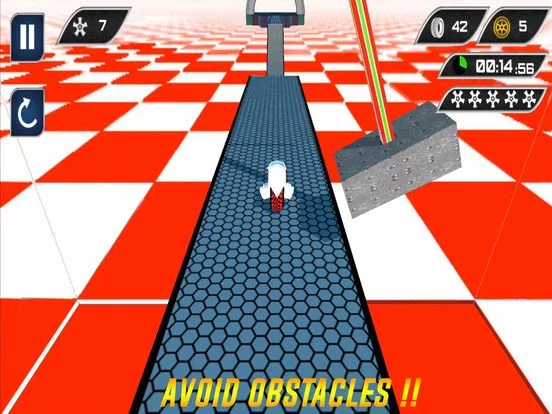 Изображение игры: Gyrowheel Trails 3D
