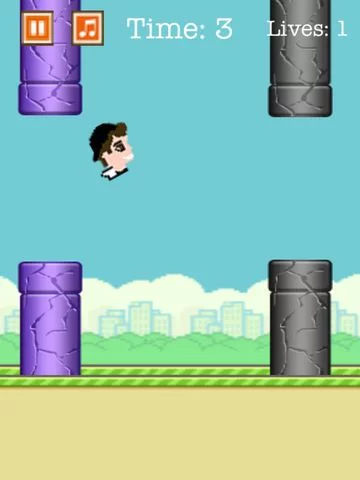 Изображение игры: Flappy - The Vamps edition