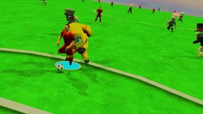 Изображение игры: Zombie Soccer Stars! Lite - Fun Soccer Simulator