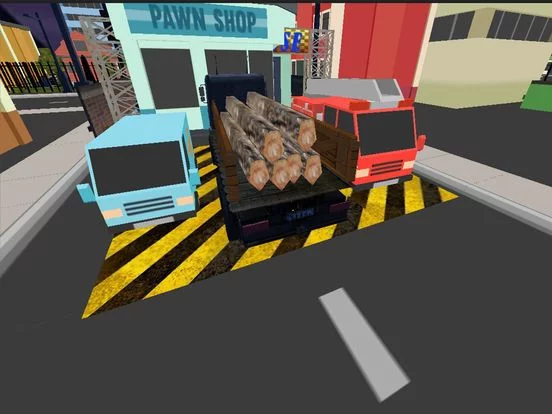 Изображение игры: Amazing Cargo Lorry Truck Driver - 3d Parking Game