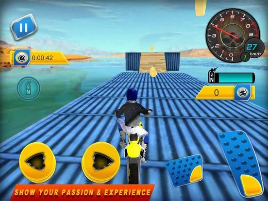 Изображение игры: Bike Impossible-Stunt Moto Cra