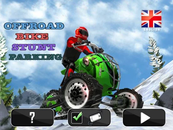 Изображение игры: Offroad Bike Stunt Parking