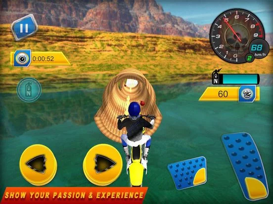 Изображение игры: Bike Impossible-Stunt Moto Cra