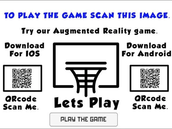 Изображение игры: Basketball Augmented Reality