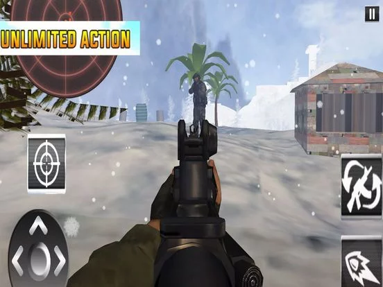Изображение игры: Winter Swat Army Shooting