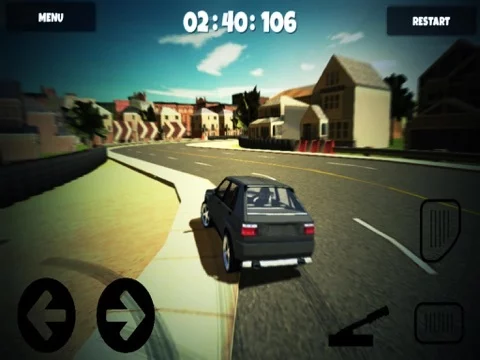 Изображение игры: Classic Cars Simulator 3d 2015: Old Cars sim with extream speeding and city racing