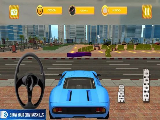 Изображение игры: Skill Parking: School Driving