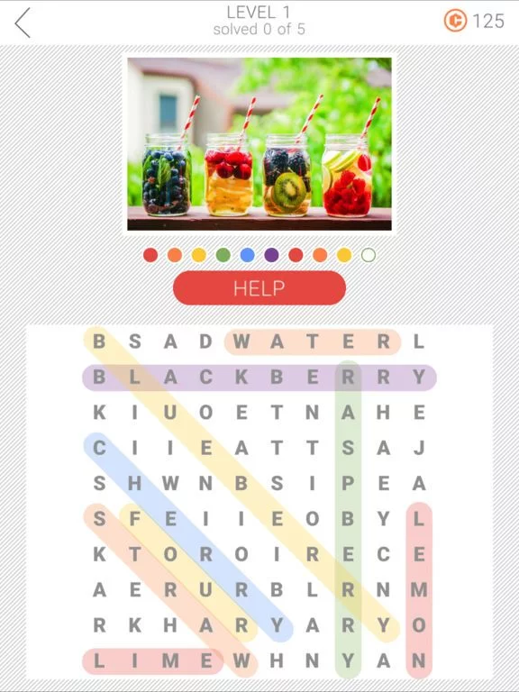 Изображение игры: 10x10 Word Search