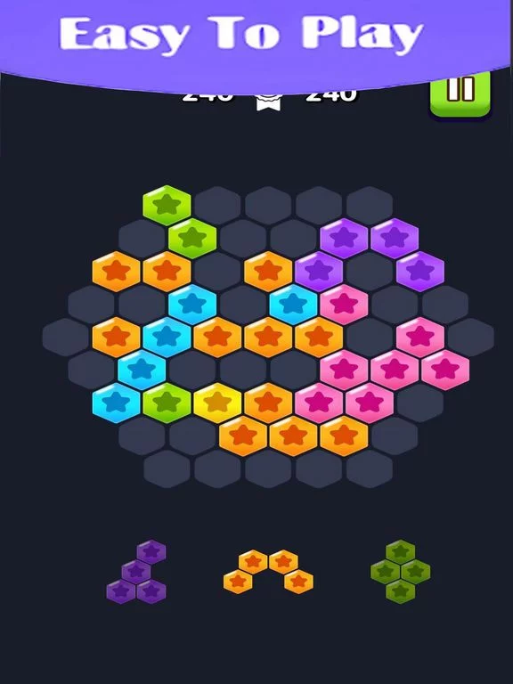 Изображение игры: Puzzle Hexa Challenge