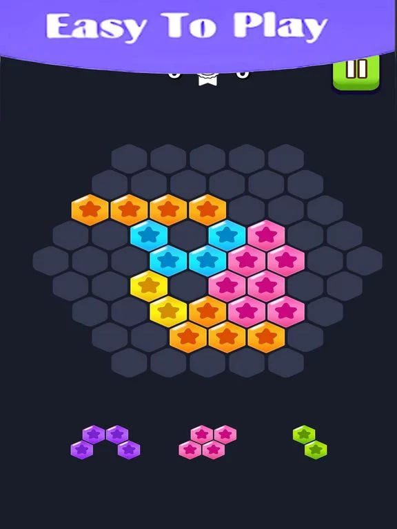 Изображение игры: Puzzle Hexa Challenge