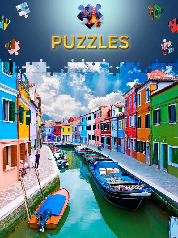 Изображение игры: Cities Jigsaw Puzzles. Premium