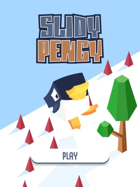 Изображение игры: Slidy Pengy
