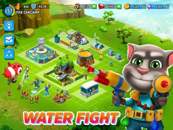 Изображение игры: Talking Tom Camp