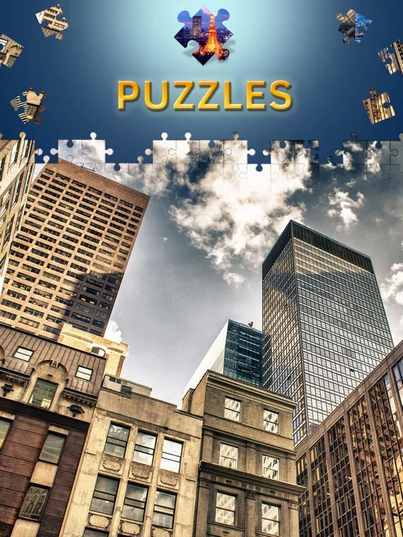 Изображение игры: Cities Jigsaw Puzzles. Premium